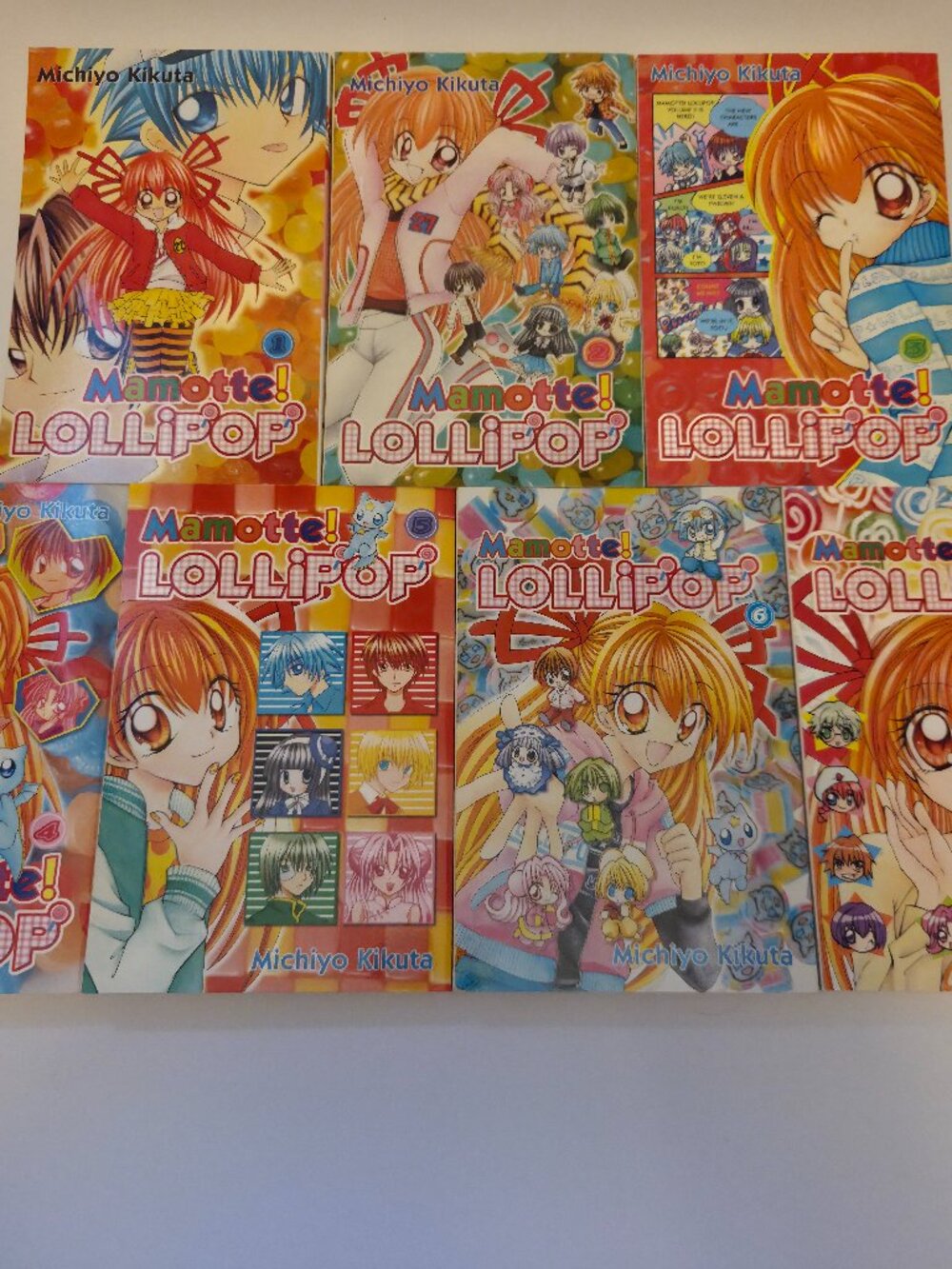 Mamotte! Lollipop Vols 1-7 Full Set by Michiyo Kikuta Del Rey Softcover English